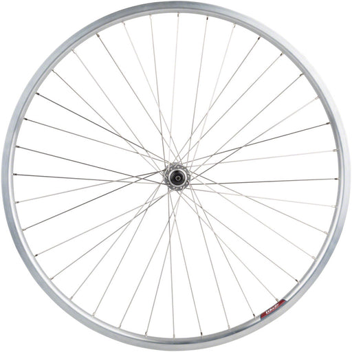 Quality Wheels Value HD Series Front Wheel - 700, QR x 100mm, Rim Brake, Silver, Clincher, 36H