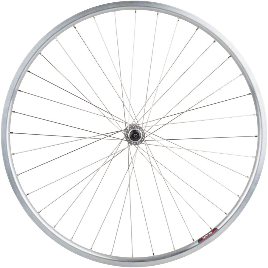 Quality Wheels Value HD Series Front Wheel - 700, QR x 100mm, Rim Brake, Silver, Clincher, 36H