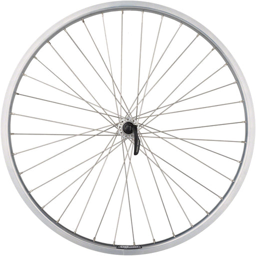 Quality Wheels Value HD Series Front Wheel - 26", QR x 100mm, Rim Brake, Silver, Clincher, 36H