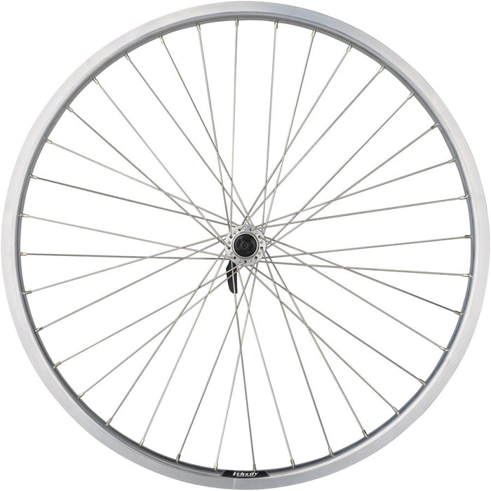 Quality Wheels Value HD Series Front Wheel - 26", QR x 100mm, Rim Brake, Silver, Clincher, 36H