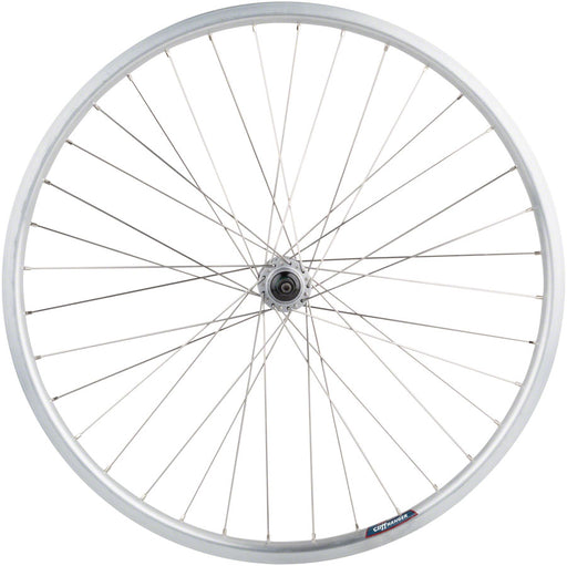 Quality Wheels Value HD Series Rear Wheel - 26", QR x 135mm, Rim Brake, HG 10, Silver, Clincher, 36H