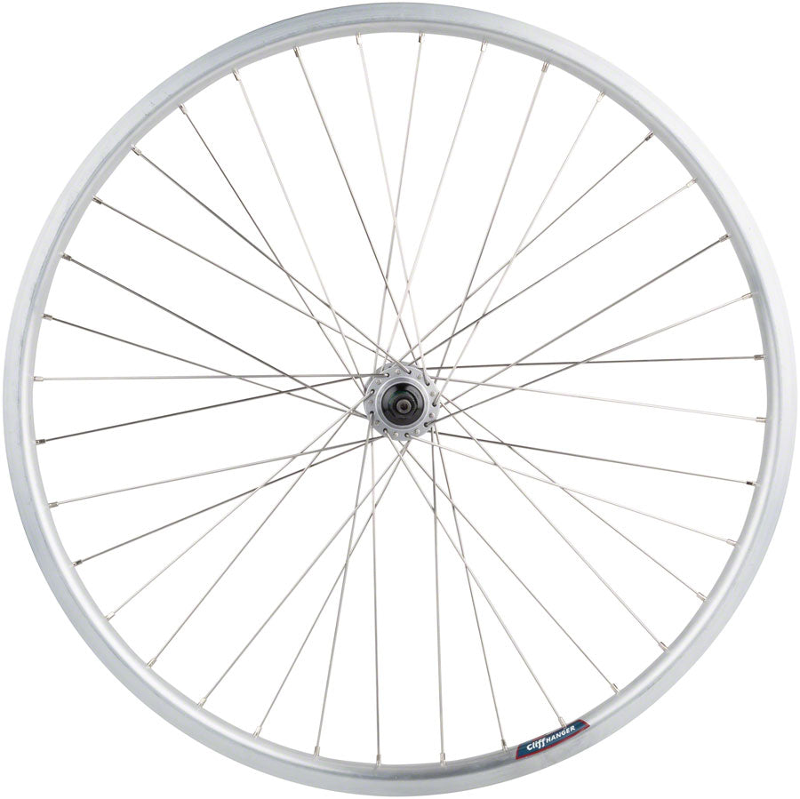 Quality Wheels Value HD Series Rear Wheel - 26", QR x 135mm, Rim Brake, HG 10, Silver, Clincher, 36H