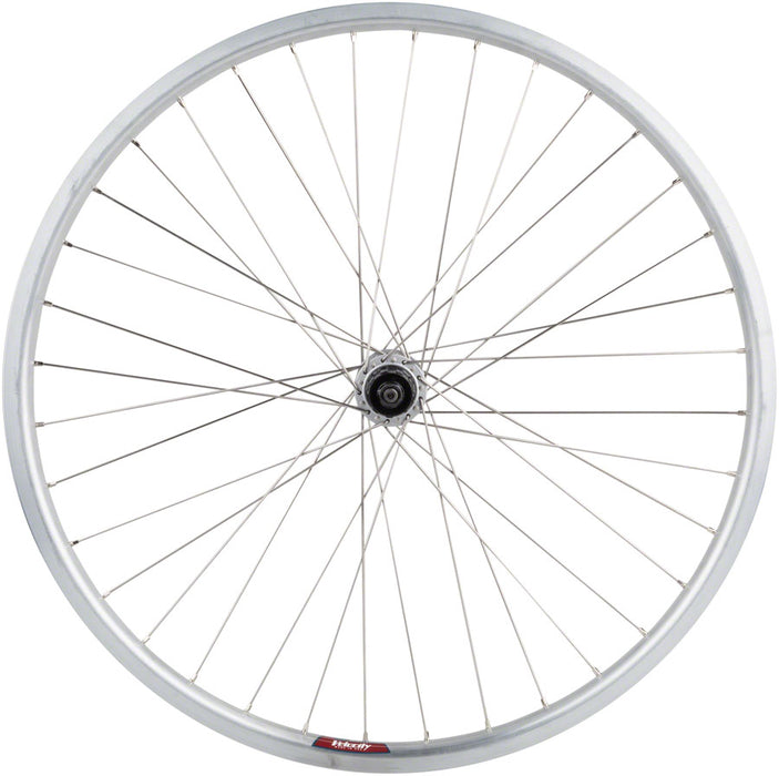 Quality Wheels Value HD Series Rear Wheel - 26", QR x 135mm, Rim Brake, HG 10, Silver, Clincher, 36H