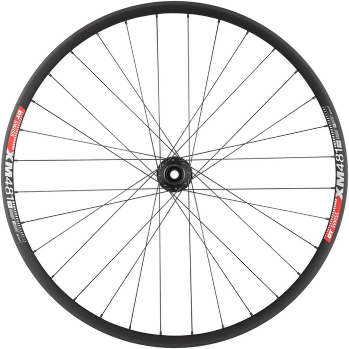 Quality Wheels DT 350/DT XM481 Front Wheel - 29", 15 x 110mm, 6-Bolt, Black