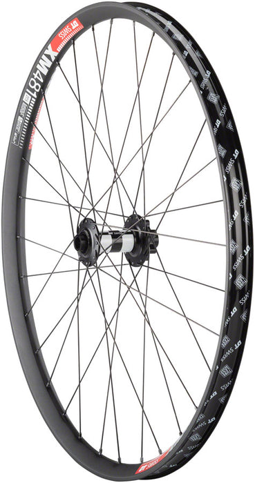 Quality Wheels DT 350/DT XM481 Front Wheel - 27.5", 15 x 110mm, 6-Bolt, Black