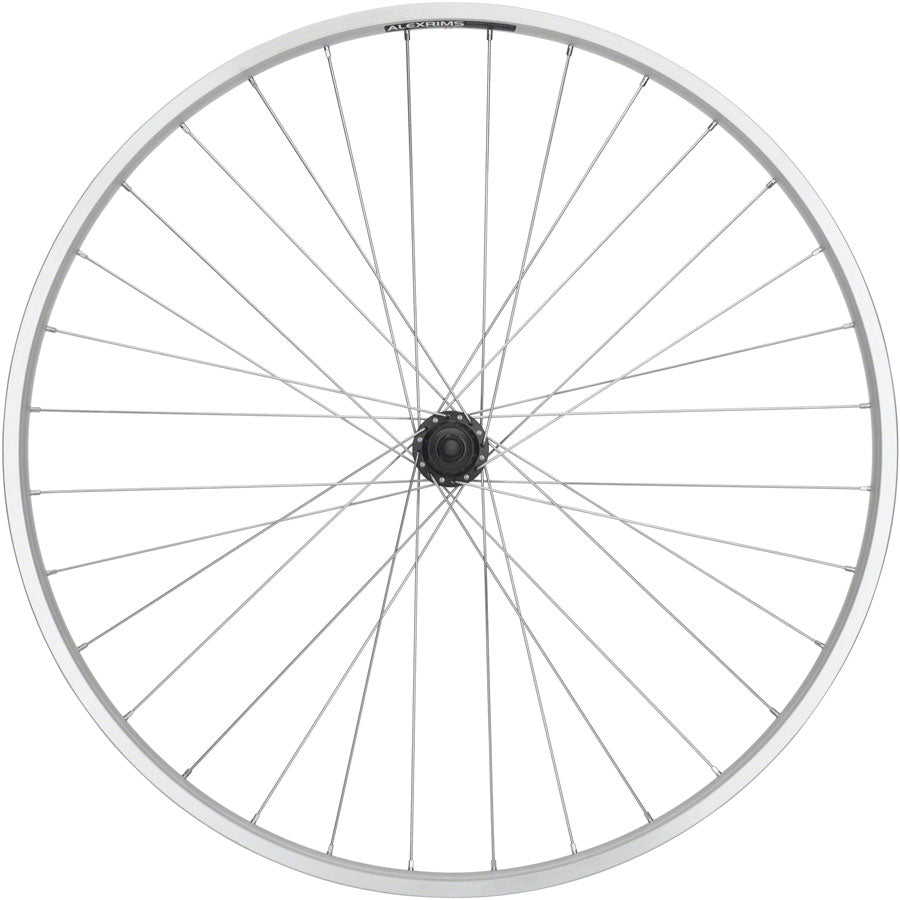 Quality Wheels Value Double Wall Series Rear Wheel - 700, QR x 135mm, Rim Brake, HG 10, Silver, Clincher, 32H