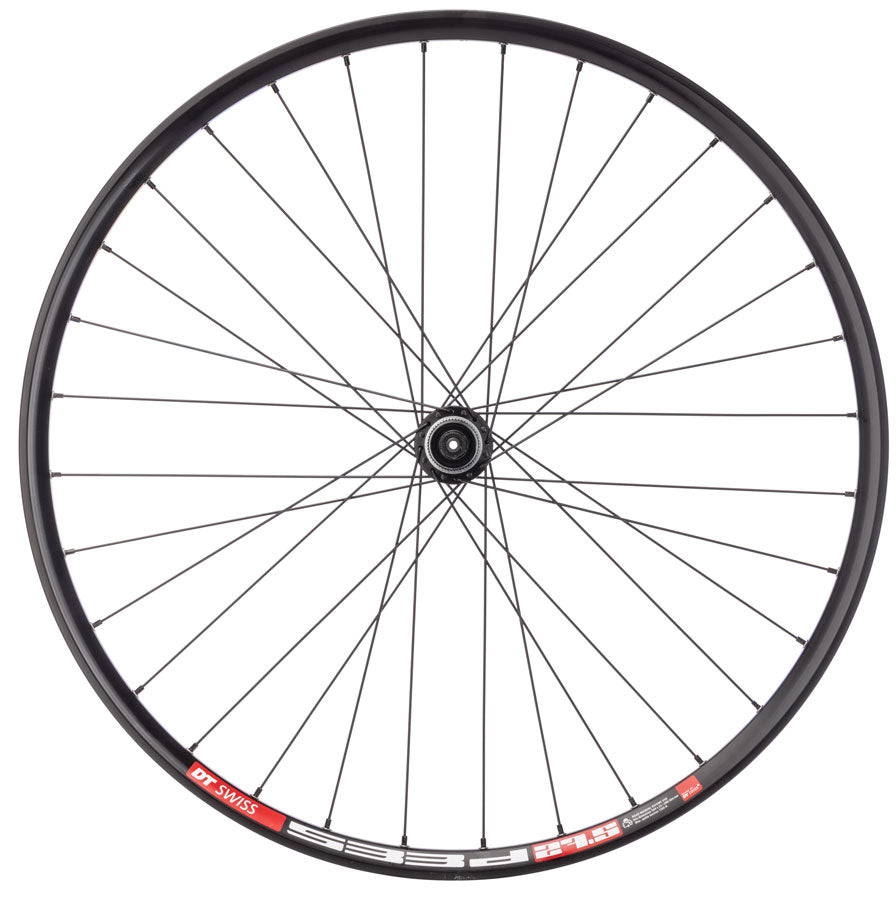 Quality Wheels Shimano TC500/DT 533d Front Wheel - 27.5", 15 x 110mm, Center-Lock, Black, 32H