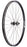 Quality Wheels Deore FH-QC300/DT E593 Rear Wheel - 29", QR x 135mm, Center-Lock, HG 11, Black, 32H