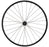 Quality Wheels Value Double Wall Series Disc Front Wheel - 650b, QR x 100mm, Center-Lock, Black, 28H
