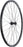 Quality Wheels 105/DT R500 Disc Front Wheel - 700, 12 x 100mm, Center-Lock, Black, 32H