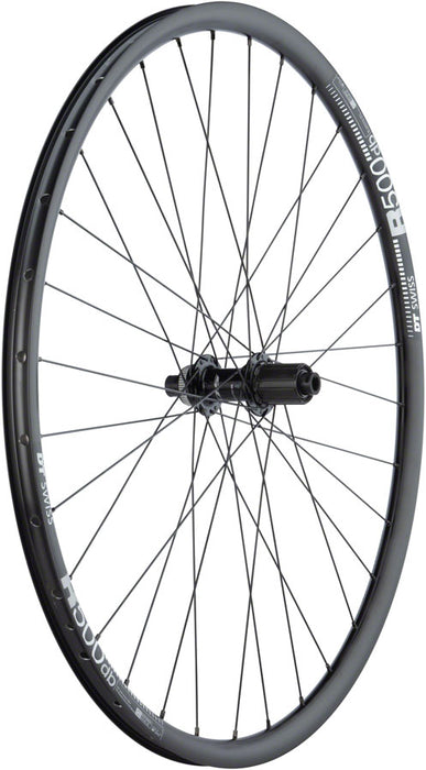 Quality Wheels 105/DT R500 Disc Rear Wheel - 700, 12 x 142mm, Center-Lock, HG 11 MTN, Black, 32H