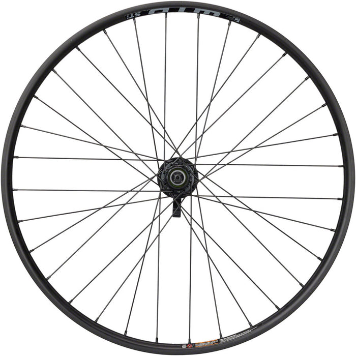 Quality Wheels Formula / WTB ST i23 Rear Wheel - 26", QR x 135mm, 6-Bolt, HG 10, Black, 32H