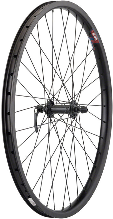 Quality Wheels Value HD Series Front Wheel - 26", QR x 100mm, Rim Brake, Black, 36H
