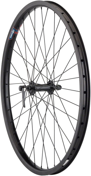 Quality Wheels Value HD Series Front Wheel - 26", QR x 100mm, Rim Brake, Black, 36H