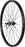 Quality Wheels Value HD Series Disc Front Wheel - 26", QR x 100mm, Center-Lock, Black, 36H