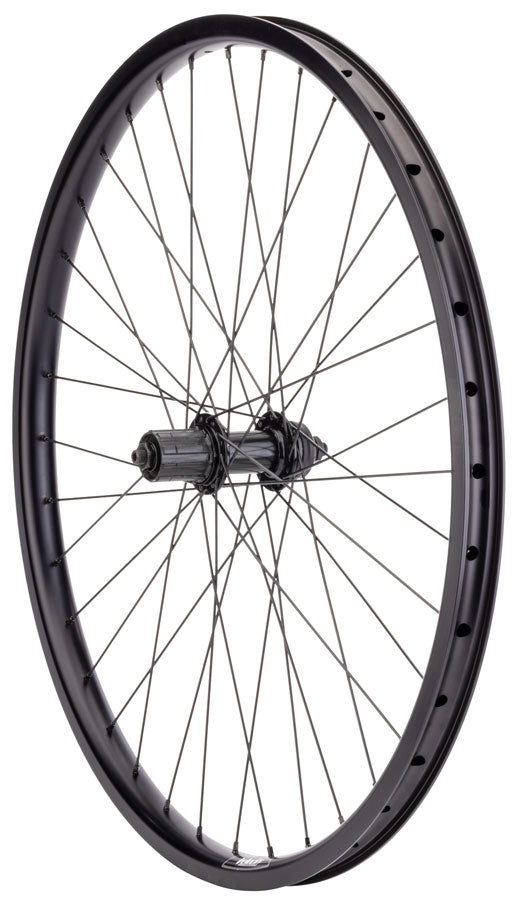 Quality Wheels Value HD Series Disc Rear Wheel - 26", QR x 135mm, Center-Lock, HG 10, Black, 32H