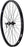 Quality Wheels Value HD Series Disc Front Wheel - 650b, QR x 100mm, Center-Lock, Black, 36H