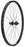 Quality Wheels Value HD Series Disc Rear Wheel - 650b, QR x 135mm, Center-Lock, HG 10, Black, 36H