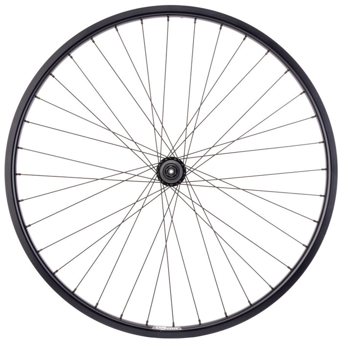 Quality Wheels Value HD Series Disc Rear Wheel - 650b, QR x 135mm, Center-Lock, HG 10, Black, 36H