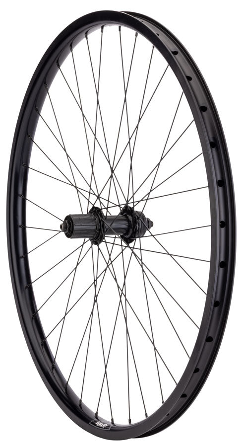 Quality Wheels Value HD Series Disc Rear Wheel - 650b, QR x 135mm, Center-Lock, HG 10, Black, 36H
