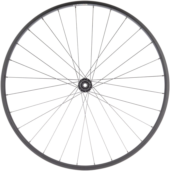 Quality Wheels Value Double Wall Series Disc Rear Wheel - 700, 12 x 142mm, Center-Lock, HG 11 Road, Black, 28H