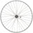 Quality Wheels Value Single Wall Series Coaster Brake Rear Wheel - 700c, 3/8" x 124mm, Coaster Brake, 3 Prong Cog, Silver, 36H