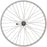 Quality Wheels Value Single Wall Series Coaster Brake Rear Wheel - 26", 3/8" x 124mm, Coaster Brake, 3 Prong Cog, Silver, 36H