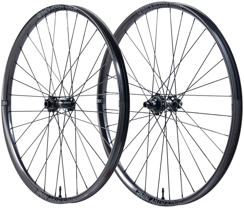 Industry Nine Hydra 2 Enduro Carbon Wheelset - 29", 15 x 110mm/12 x 148mm, 6-Bolt, XD, Black, 32H