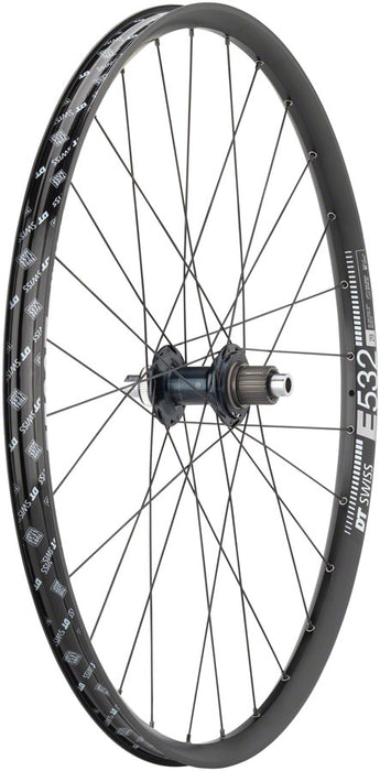 Quality Wheels Shimano SLX/DT E532 Rear Wheel - 29", 12 x 148mm, Center-Lock, Micro Spline, Black, 28H