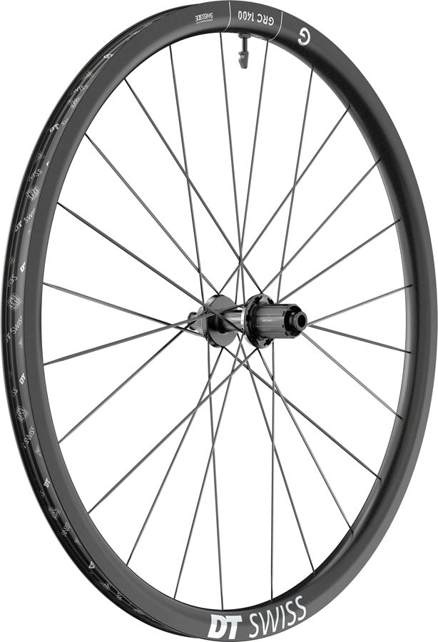 DT Swiss GRC 1400 DiCut 30 Rear Wheel - 650b, 12 x 142mm, Center-Lock, HG11 Road/XDR, Ratchet EXP 36, Black