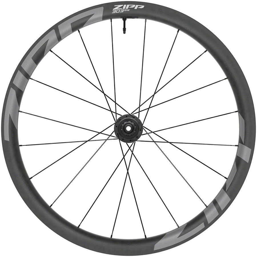 Zipp 303 SW Rear Wheel - 700, 12 x 142mm, Center-Lock, XDR, Tubeless, Carbon, w/ Wheel Sensor, A1