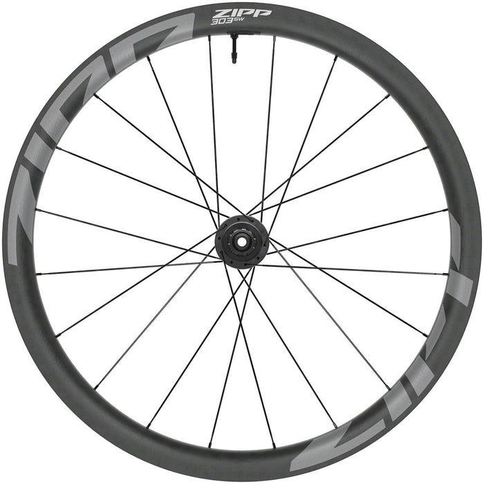 Zipp 303 SW Rear Wheel - 700, 12 x 142mm, Center-Lock, HG11, Tubeless, Carbon, w/ Wheel Sensor, A1