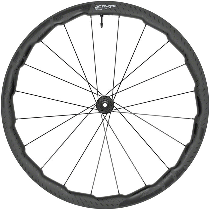 Zipp 353 NSW Front Wheel - 700, 12 x 100mm, Center-Lock, Tubeless, Carbon, w/ Wheel Sensor, B1