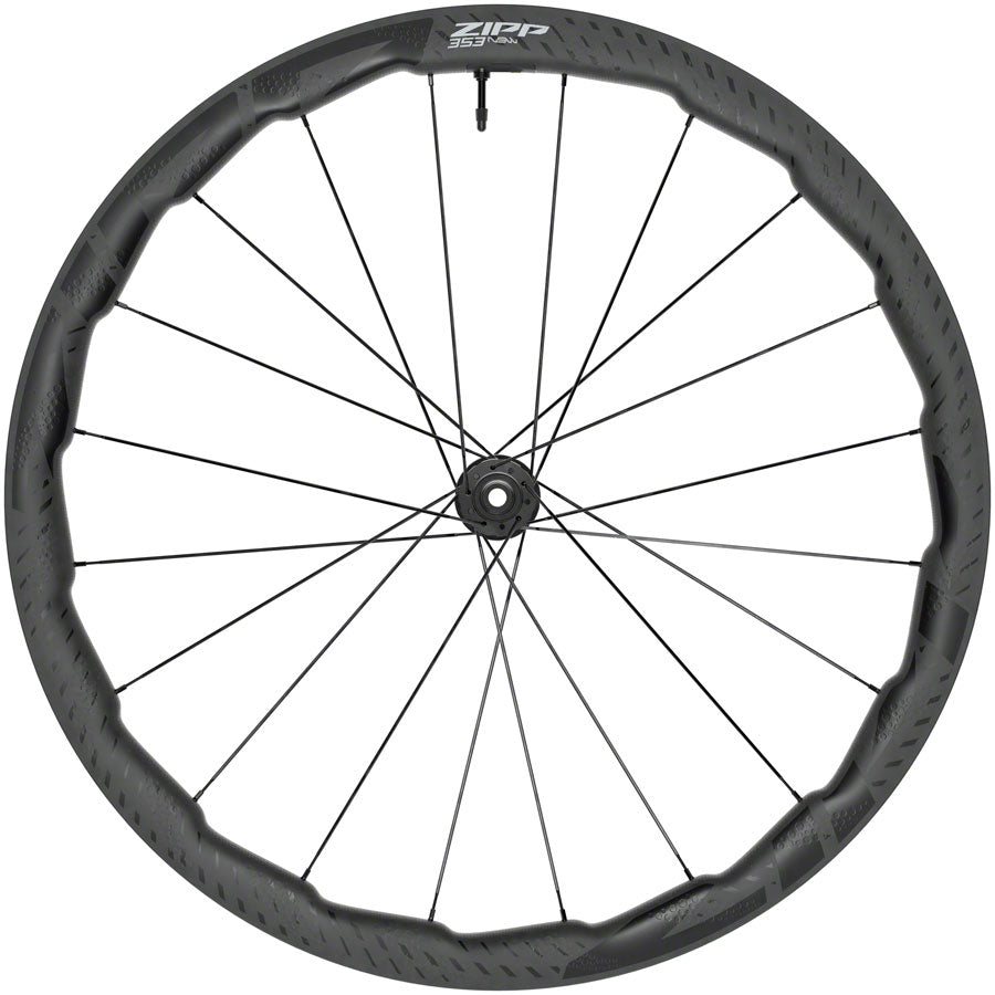 Zipp 353 NSW Front Wheel - 700, 12 x 100mm, Center-Lock, Tubeless, Carbon, w/ Wheel Sensor, B1