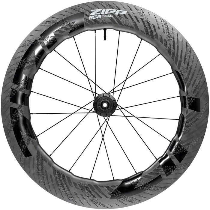 Zipp 858 NSW Rear Wheel - 700, 12 x 142mm, Center-Lock, XDR, Tubeless, Carbon, D1
