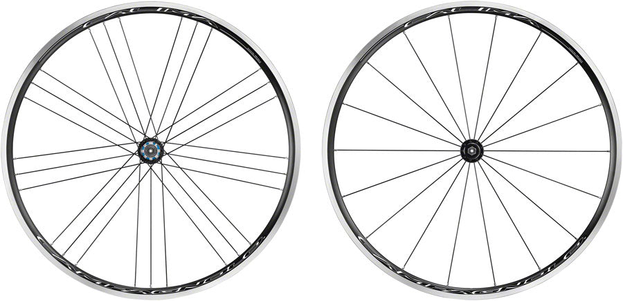 Campagnolo Calima Wheelset - 700, QR x 100/130mm, Black, Clincher