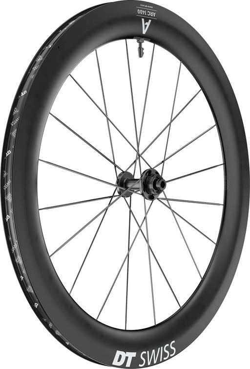 DT Swiss ARC 1400 DiCut 65 Front Wheel - 700, 12 x 100mm, Center-Lock, Black