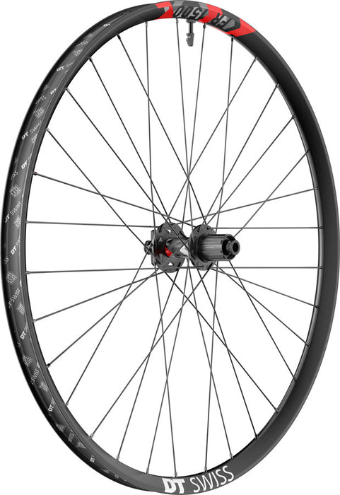 DT Swiss FR 1500 Classic Rear Wheel - 27.5", 12 x 148mm, 6-Bolt, HG 11 MTN, Ratchet EXP 36, Black