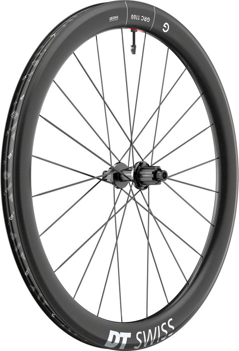 DT Swiss GRC 1100 DICUT 50 Rear Wheel - 700c, 12 x 142mm, Center-Lock, N3W, Ratchet EXP 36, Black