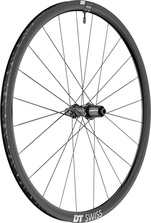 DT Swiss AR 1600 Spline 30 Rear Wheel - 700c, 12 x 142mm, Center-Lock, HG 11 Road, Ratchet 36 SL, Black