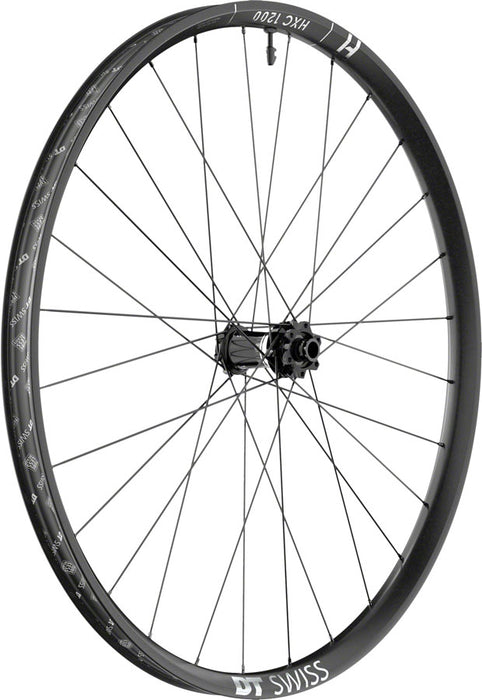DT Swiss HXC 1200 Spline Front Wheel - 29", 15 x 110mm, 6-Bolt, Black