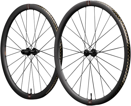 Reserve Wheels Reserve 34/37 Turbulent Aero Wheelset - 700, 12 x 100/12 x 142, Center-Lock, XDR/HG11, Carbon SL, DT180