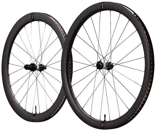 Reserve Wheels Reserve 42/49 Turbulent Aero Wheelset - 700, 12 x 100/12 x 142, Center-Lock, HG11, Carbon, DT240