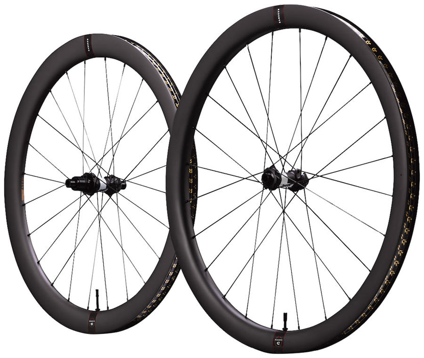 Reserve Wheels Reserve 42/49 Turbulent Aero Wheelset - 700, 12 x 100/12 x 142, Center-Lock, XDR, Carbon, DT240