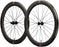 Reserve Wheels Reserve 57/64 Turbulent Aero Wheelset - 700, 12 x 100/12 x 142, Center-Lock, XDR, Carbon, DT350
