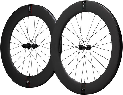 Reserve Wheels Reserve 77/88 Turbulent Aero Wheelset - 700, 12 x 100/12 x 142, Center-Lock, HG11, Carbon, DT240