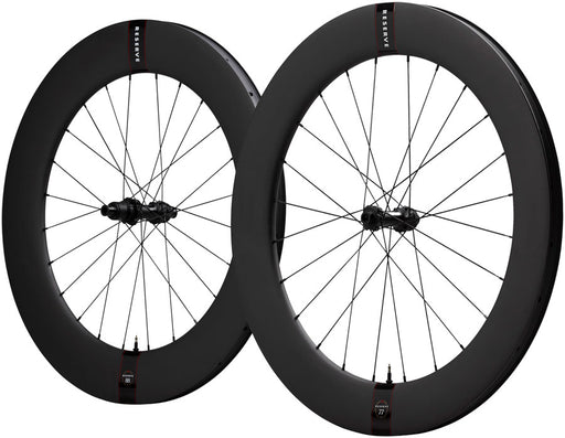 Reserve Wheels Reserve 77/88 Turbulent Aero Wheelset - 700, 12 x 100/12 x 142, Center-Lock, XDR, Carbon, DT240