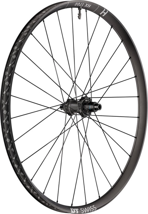 DT Swiss HX 1700 Spline 30 Rear Wheel - 29", 12 x 148mm, Center-Lock, XD, DEG 60 DF, Black