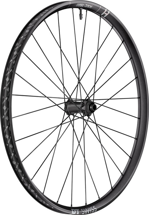 DT Swiss HXC 1500 Spline 30 Front Wheel - 29", 15 x 110mm, Center-Lock, Black