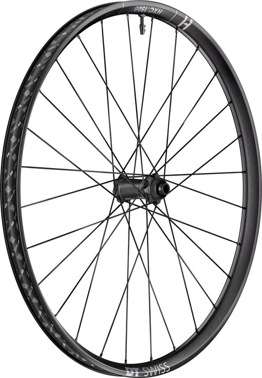 DT Swiss HXC 1500 Spline 30 Front Wheel - 29", 15 x 110mm, Center-Lock, Black